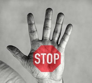 Stop hand
