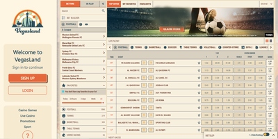 Vegasland Homepage