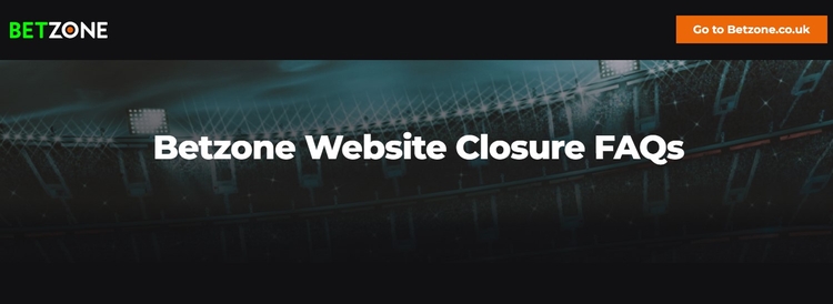 Betzone Website Closure